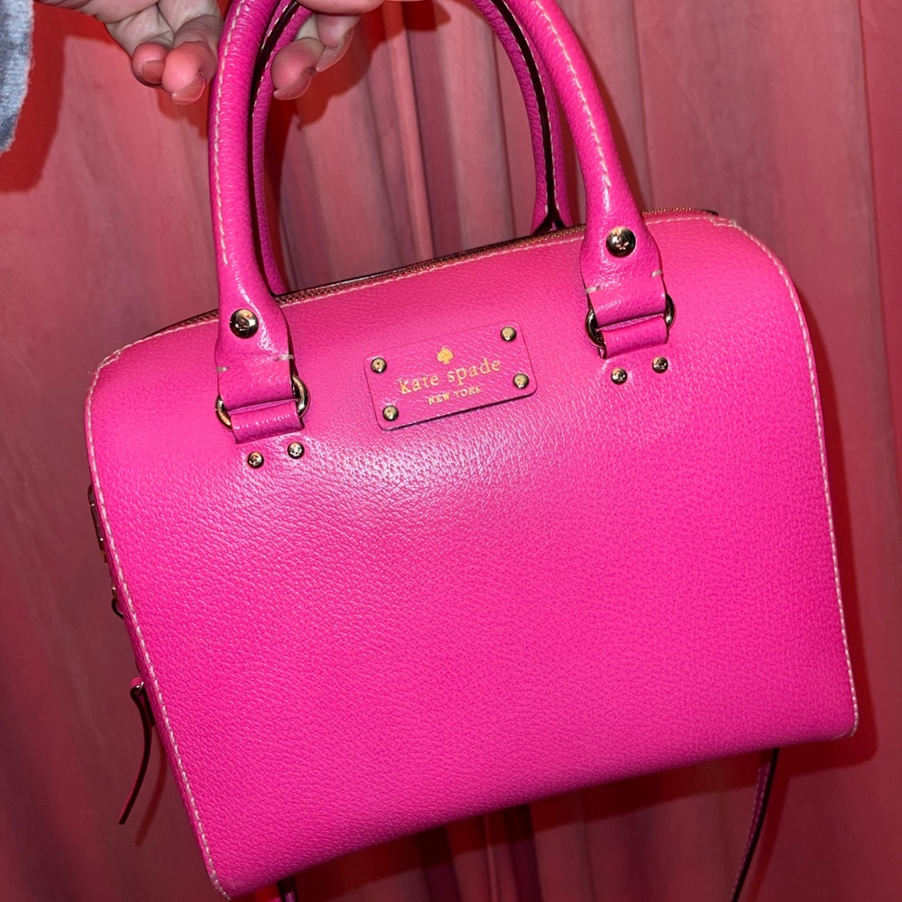 Kate Spade bright Pink Purse
